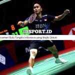 Turnamen Bulu Tangkis Indonesia yang Wajib Diikuti