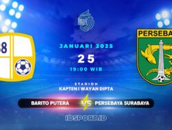 Prediksi Skor Pertandingan Barito Putera vs Persebaya Surabaya, Liga 1 Indonesia