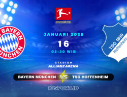 Prediksi Skor Pertandingan Bayern München vs TSG Hoffenheim Bundesliga