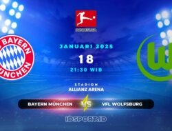 Prediksi Skor Pertandingan Bayern München vs VfL Wolfsburg Bundesliga