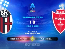 Prediksi Skor Pertandingan Bologna vs Monza, Serie A