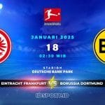 Prediksi Skor Pertandingan Eintracht Frankfurt vs Borussia Dortmund Bundesliga