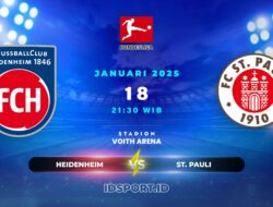 Prediksi Skor Pertandingan Heidenheim vs St. Pauli Bundesliga