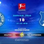 Prediksi Skor Pertandingan Holstein Kiel vs TSG Hoffenheim, Bundesliga