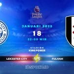 Prediksi Skor Pertandingan Leicester City vs Fulham, Premier League