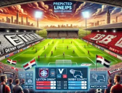 Preview: Leyton Orient vs Derby County – Prediksi, Berita Tim, Susunan Pemain