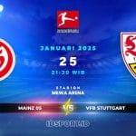Prediksi Skor Pertandingan Mainz 05 vs VfB Stuttgart, Bundesliga