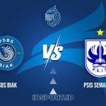 Prediksi Skor Pertandingan PSBS Biak vs PSIS Semarang, Liga 1 Indonesia