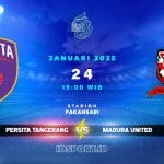 Prediksi Skor Pertandingan Persita Tangerang vs Madura United, Liga 1 Indonesia