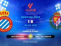 Prediksi Skor Pertandingan RCD Espanyol vs Real Valladolid, LaLiga