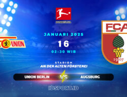 Prediksi Skor Pertandingan Union Berlin vs Augsburg Bundesliga