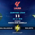 Prediksi Skor Valladolid vs Real Betis Duel Seru di LaLiga Spanyol