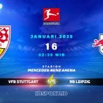 Prediksi Skor Pertandingan VfB Stuttgart vs RB Leipzig Bundesliga
