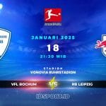 Prediksi Skor Pertandingan VfL Bochum vs RB Leipzig, Bundesliga