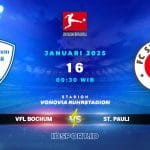Prediksi Skor Pertandingan VfL Bochum vs St. Pauli Bundesliga