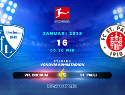 Prediksi Skor Pertandingan VfL Bochum vs St. Pauli Bundesliga