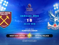 Prediksi Skor Pertandingan West Ham United vs Crystal Palace, Premier League