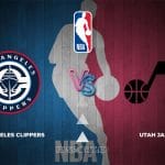 Prediksi Skor Los Angeles Clippers vs Utah Jazz, NBA
