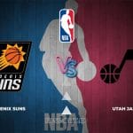 Prediksi Skor Phoenix Suns vs Utah Jazz, NBA