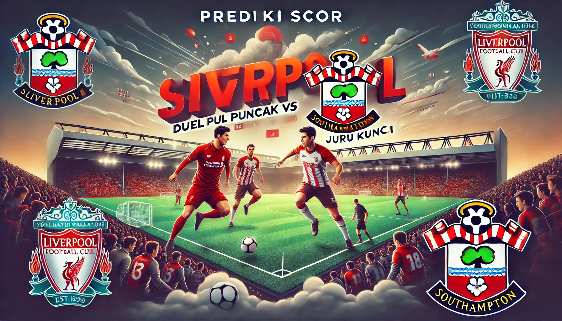 Prediksi skor Liverpool vs Southampton