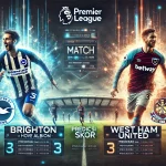 Prediksi Skor Brighton & Hove Albion vs West Ham United