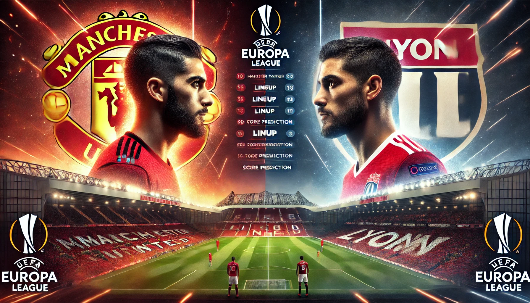 Prediksi Skor Hasil Manchester United vs Lyon