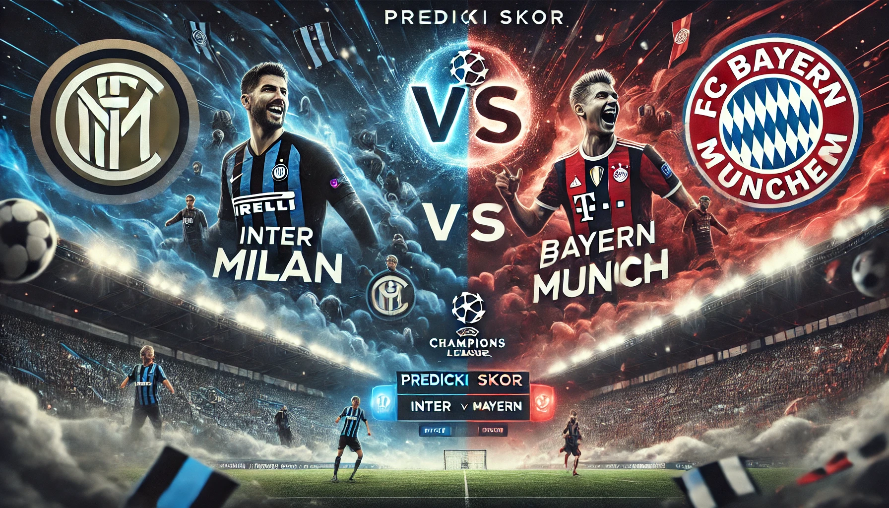 Prediksi Skor Inter Milan vs Bayern Munich Liga Champions