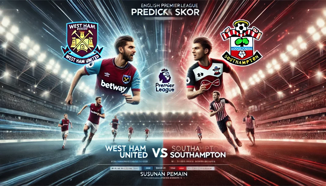 Prediksi Skor West Ham United vs Southampton
