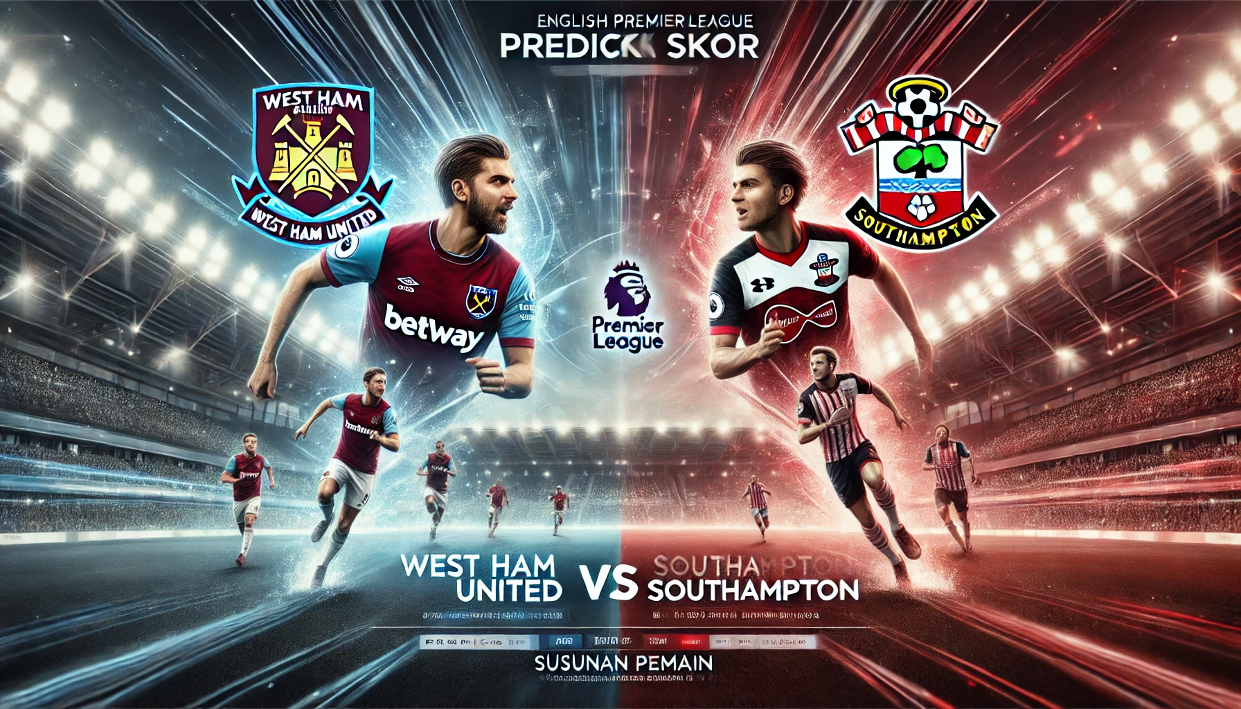 Prediksi Skor West Ham United vs Southampton