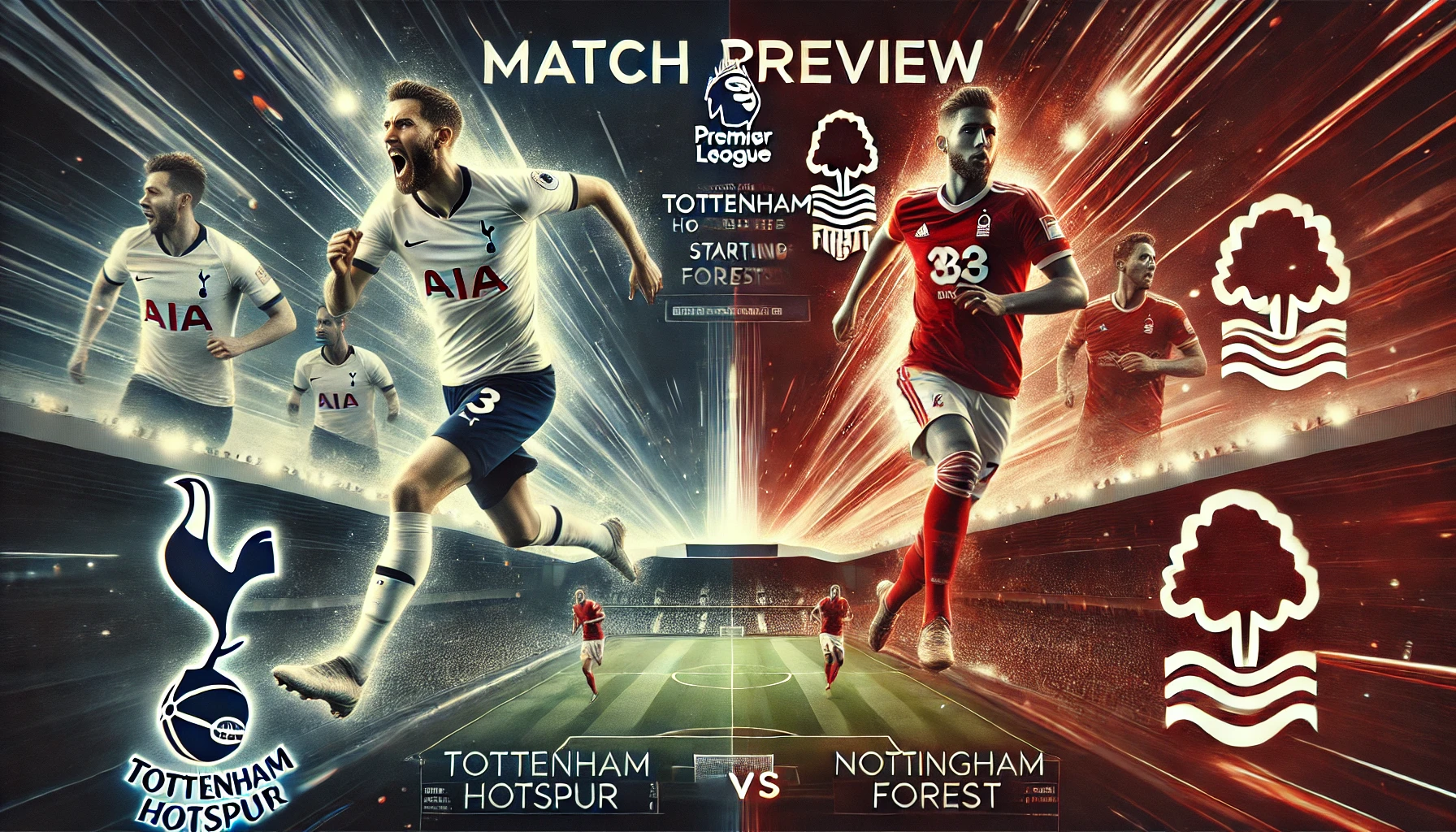 Preview Pertandingan Tottenham Hotspur vs Nottingham Forest
