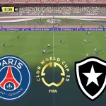 Statistik Paris Saint-Germain vs Botafogo