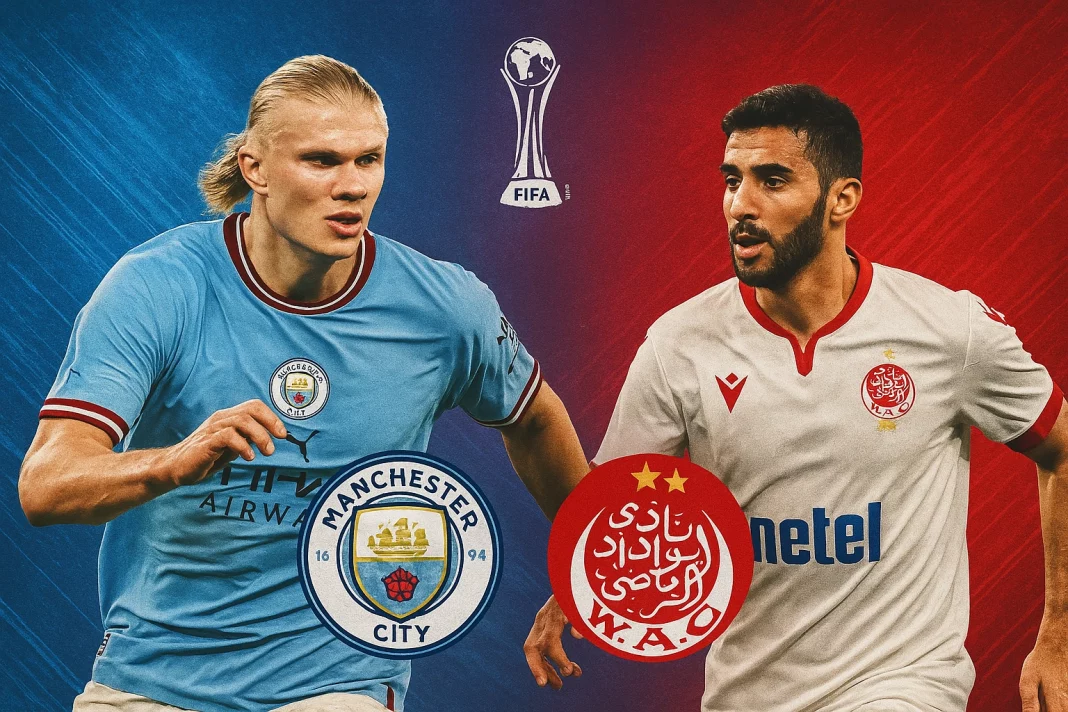 Statistik Pertandingan Manchester City vs Wydad Casablanca