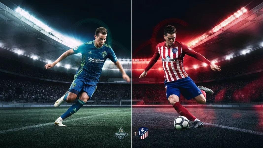 Statistik Seattle Sounders vs Atletico Madrid