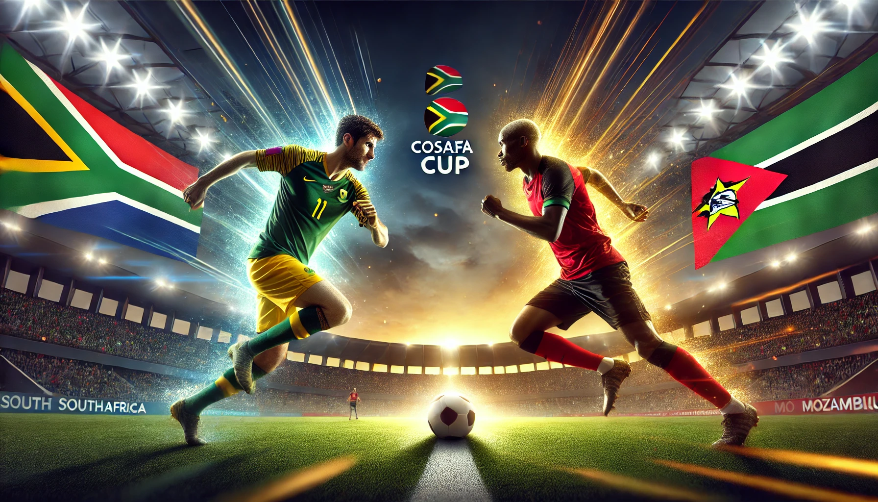 Statistik South Africa vs Mozambique