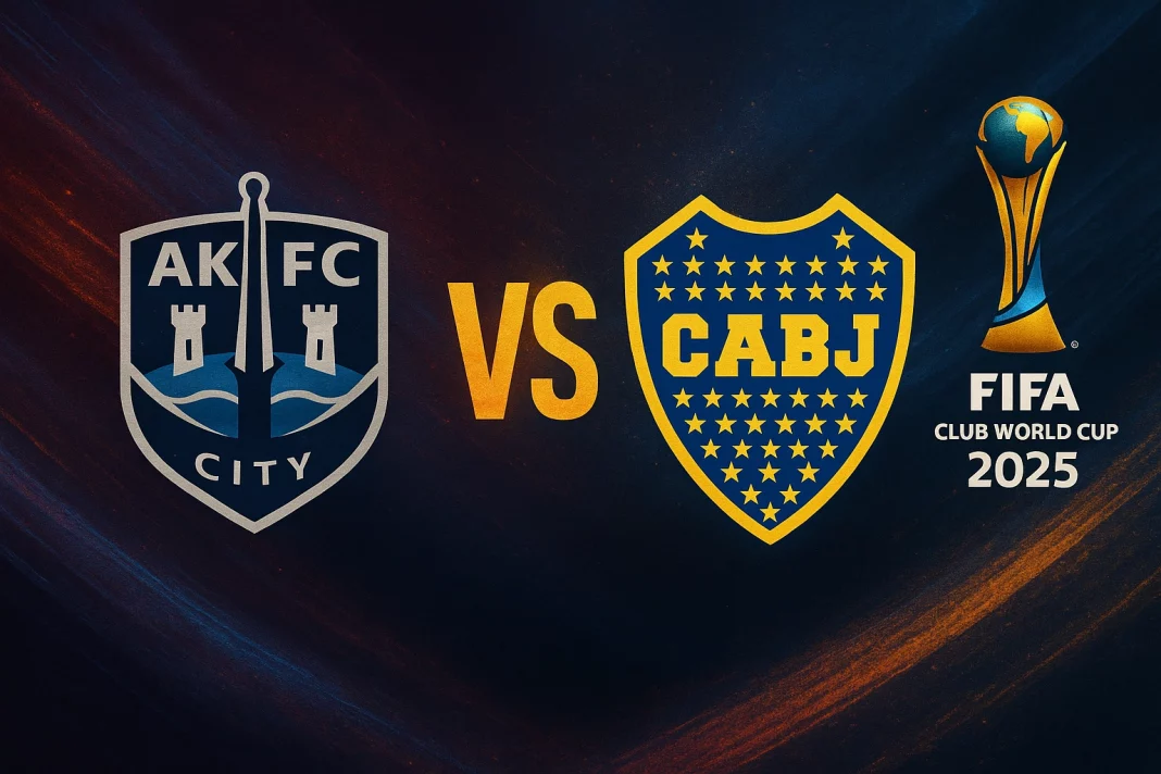 hasil Auckland City vs Boca Juniors