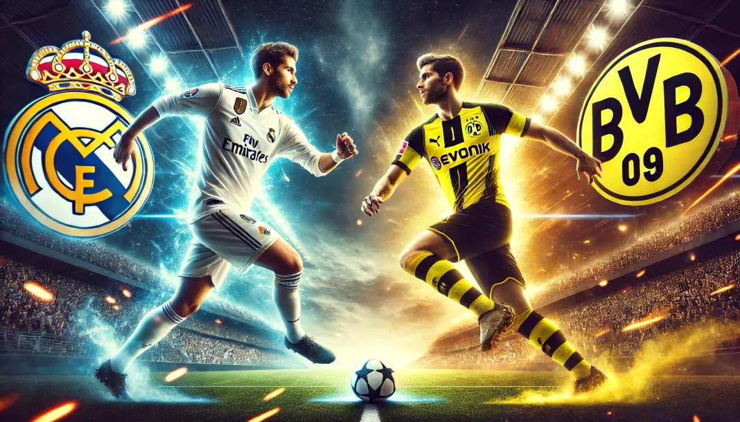 Susunan Real Madrid vs Borussia Dortmund