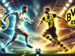 Susunan Real Madrid vs Borussia Dortmund