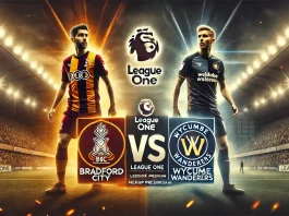 Pertandingan Bradford City vs Wycombe Wanderers