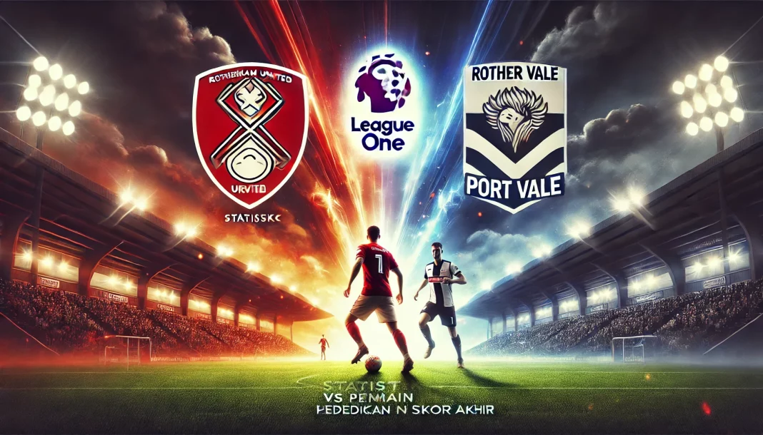Statistik Rotherham United vs Port Vale