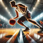 ketinggian bola saat menggiring bola rendah