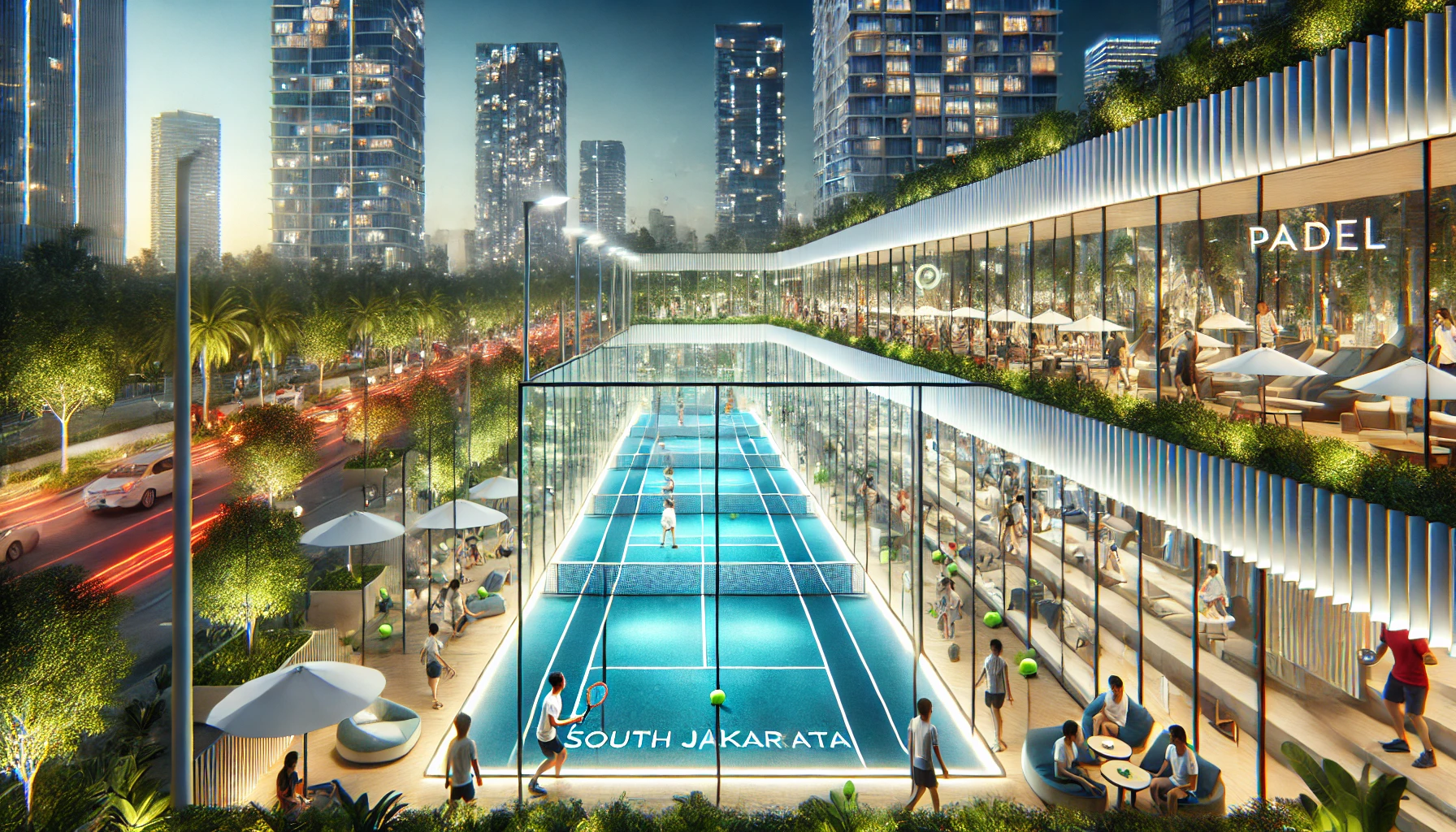 padel haven jakarta south jakarta city