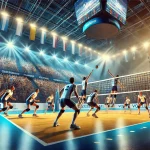 pertandingan atau event olahraga bola voli profesional disebut