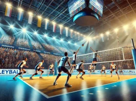 pertandingan atau event olahraga bola voli profesional disebut