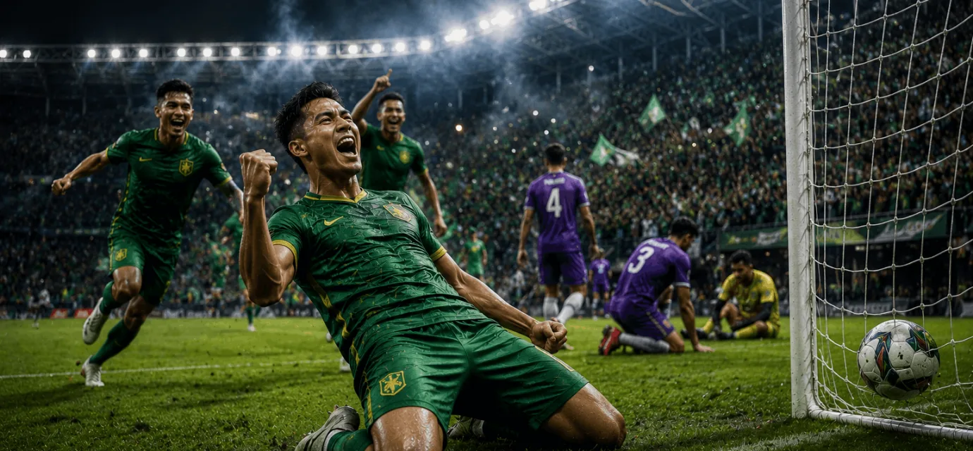 Hasil Pertandingan Surabaya Vs Persik