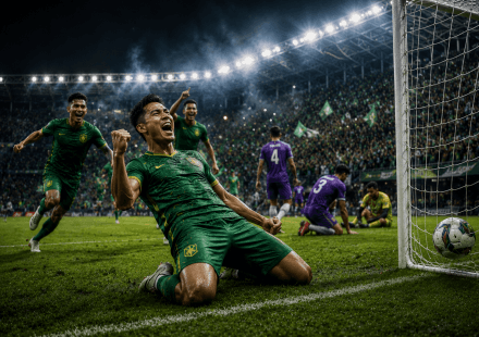 Hasil Pertandingan Surabaya Vs Persik