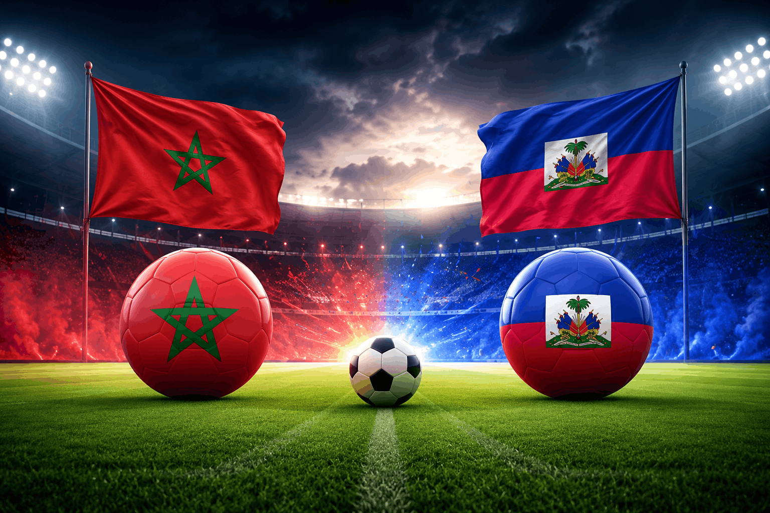 Hasil Maroko Vs Haiti