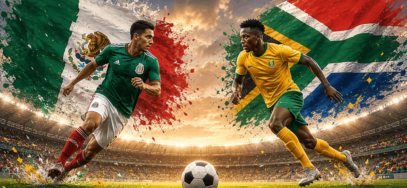 Hasil Meksiko vs Afrika Selatan