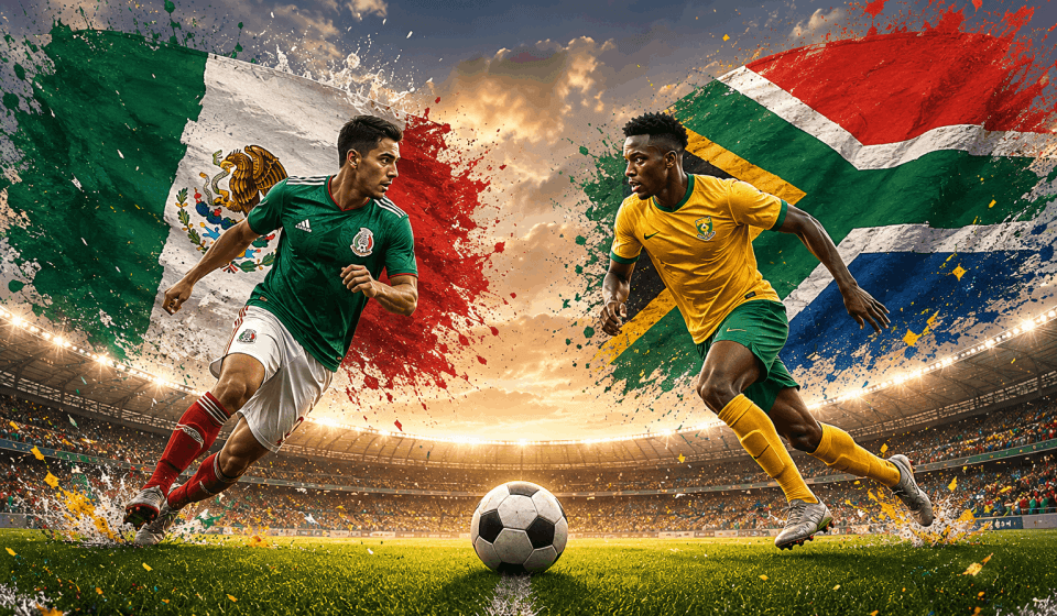 Hasil Meksiko vs Afrika Selatan