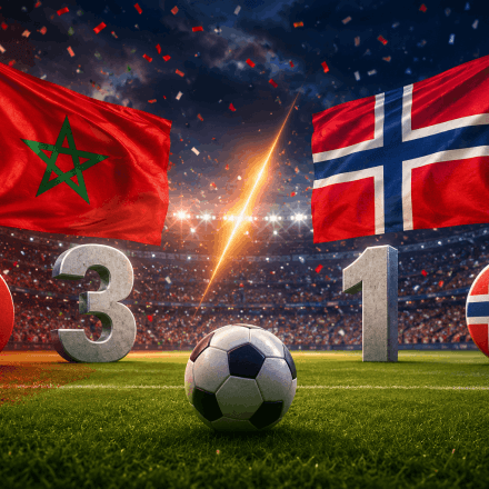 Hasil Pertandingan Maroko Vs Norwegia