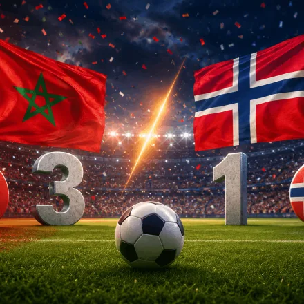 Hasil Pertandingan Maroko Vs Norwegia